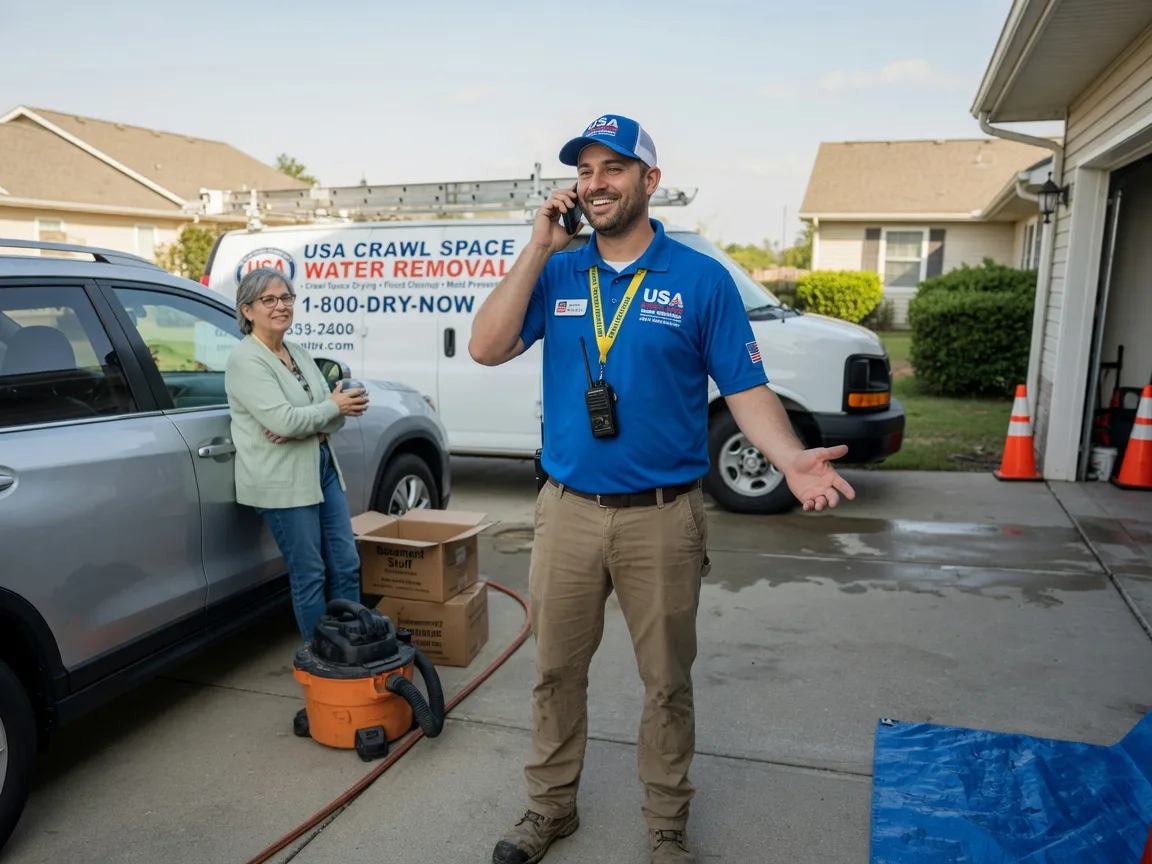 Crawl Space Water Removal Sainte Marie, IL FAQs